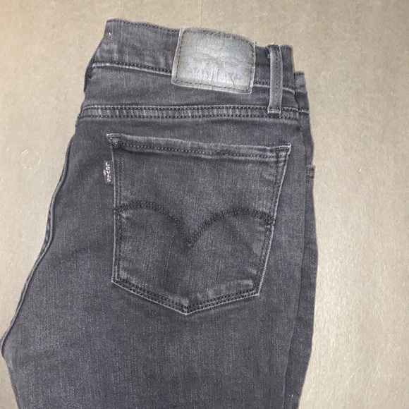 Levi’s 710 Super Skinny W29 Black Denim Jeans - Picture 11 of 15